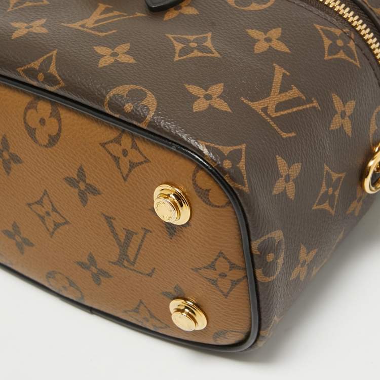 Pre Owned Louis Vuitton Monogram Reverse Canvas Vanity PM Bag