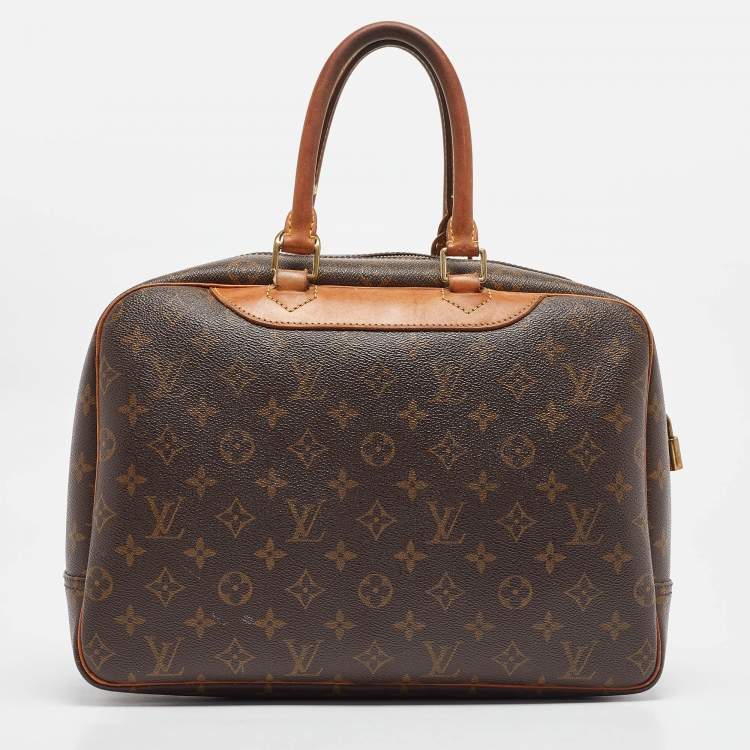 Pre Owned Louis Vuitton Monogram Canvas Deauville Bag