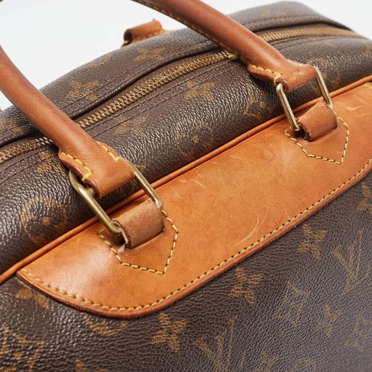 Pre Owned Louis Vuitton Monogram Canvas Deauville Bag