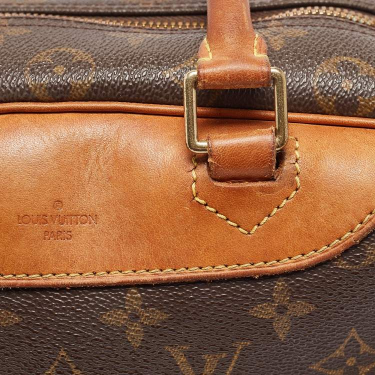 Pre Owned Louis Vuitton Monogram Canvas Deauville Bag