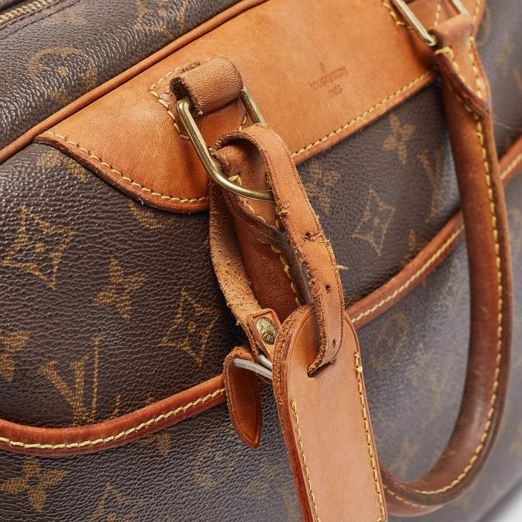 Pre Owned Louis Vuitton Monogram Canvas Deauville Bag