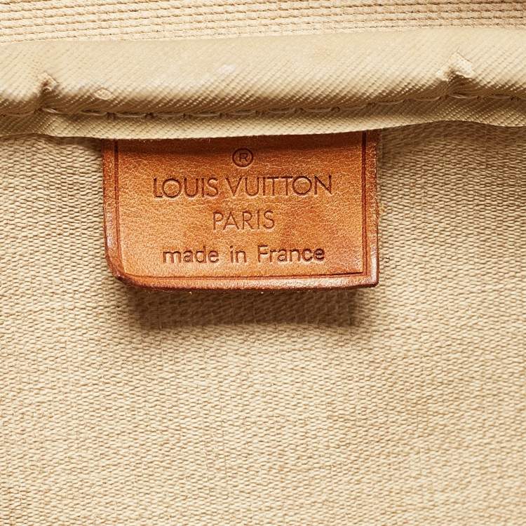 Pre Owned Louis Vuitton Monogram Canvas Deauville Bag