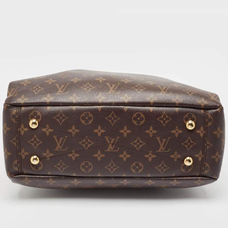 Pre Owned Louis Vuitton Aurore Monogram Canvas Pallas Shopper Tote