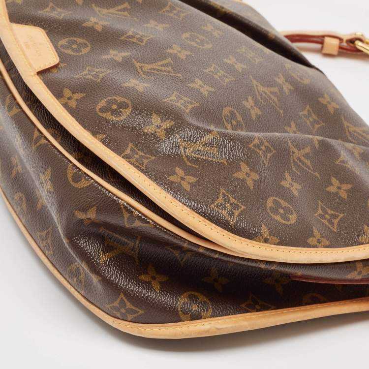 Pre Owned Louis Vuitton Monogram Canvas Menilmontant MM Bag