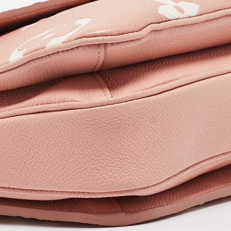 Pre Owned Louis Vuitton Arizona Beige Giant Monogram Empreinte Leather Pochette Metis Bag