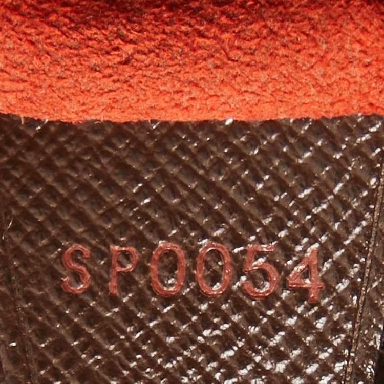 Pre Owned Louis Vuitton Damier Ebene Canvas Marais Bucket Bag