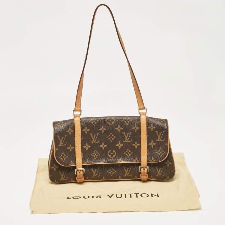 Pre Owned Louis Vuitton Monogram Canvas Marelle Pochette Bag