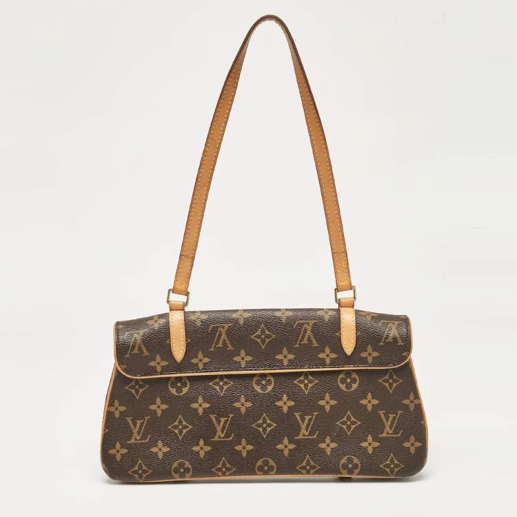 Pre Owned Louis Vuitton Monogram Canvas Marelle Pochette Bag