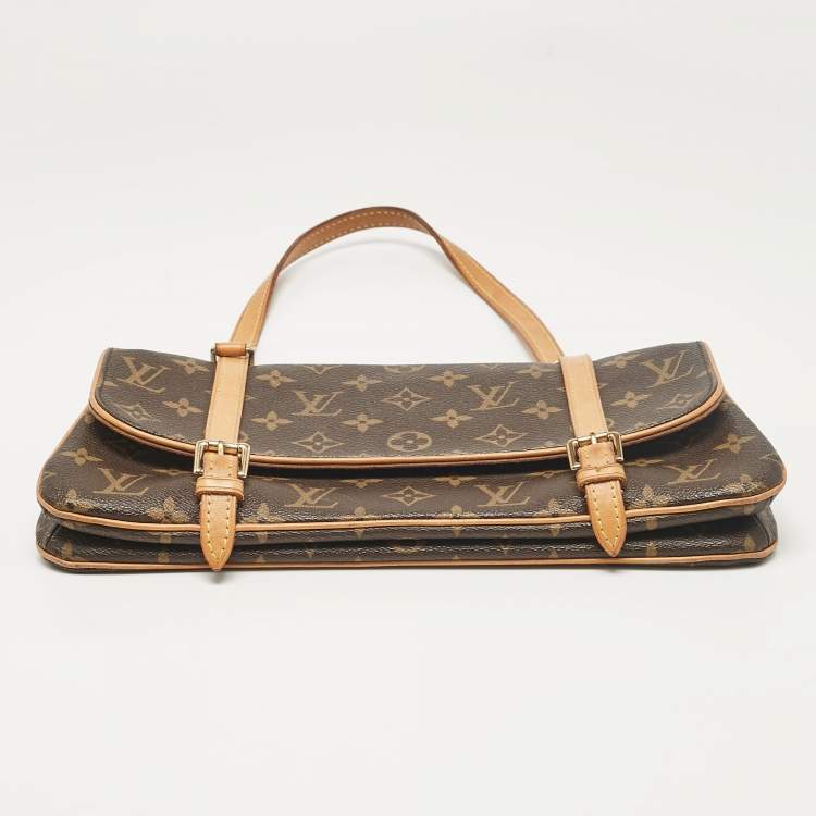 Pre Owned Louis Vuitton Monogram Canvas Marelle Pochette Bag