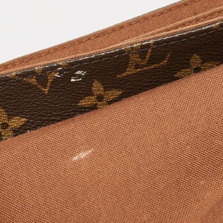 Pre Owned Louis Vuitton Monogram Canvas Marelle Pochette Bag