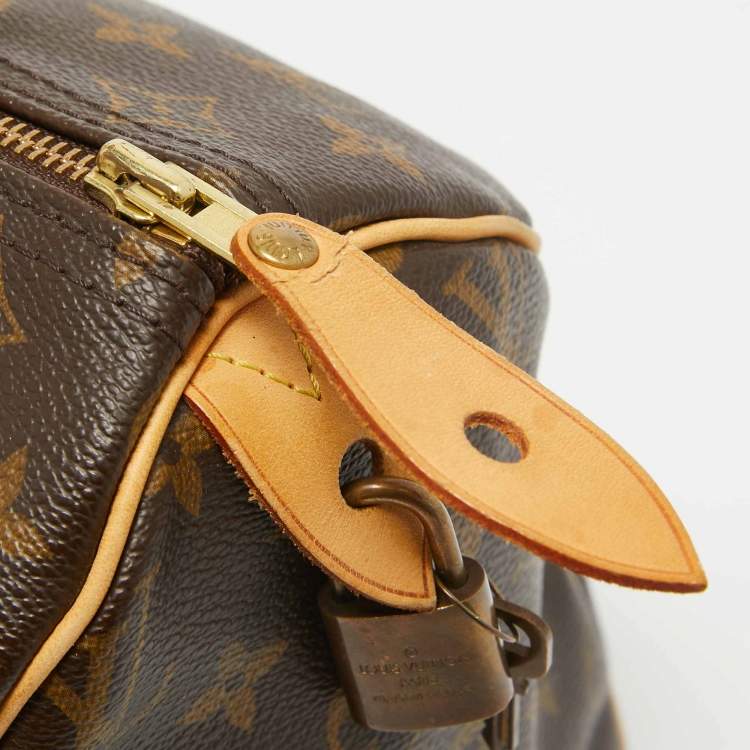 Pre Owned Louis Vuitton Monogram Canvas Speedy 30 Bag