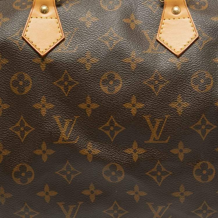 Pre Owned Louis Vuitton Monogram Canvas Speedy 30 Bag