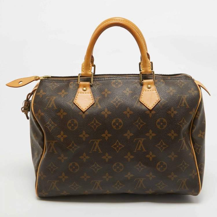 Pre Owned Louis Vuitton Monogram Canvas Speedy 30 Bag