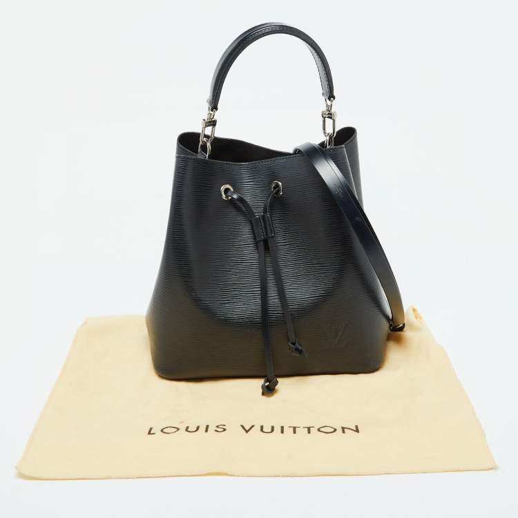 Pre Owned Louis Vuitton Black Epi Leather NeoNoe MM Bag