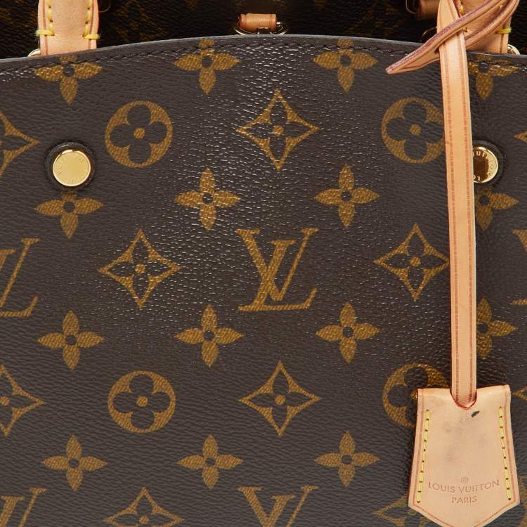 Pre Owned Louis Vuitton Monogram Canvas Montaigne BB Bag