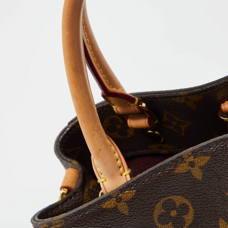 Pre Owned Louis Vuitton Monogram Canvas Montaigne BB Bag