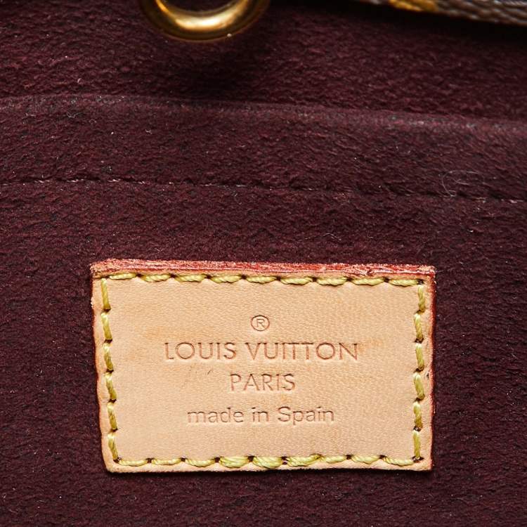 Pre Owned Louis Vuitton Monogram Canvas Montaigne BB Bag