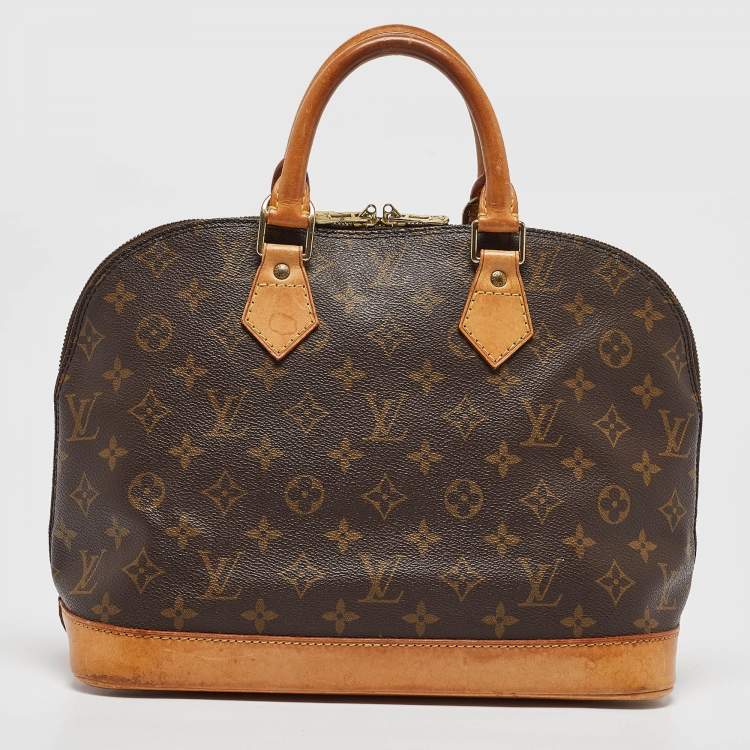 Pre Owned Louis Vuitton Monogram Canvas Alma PM Bag