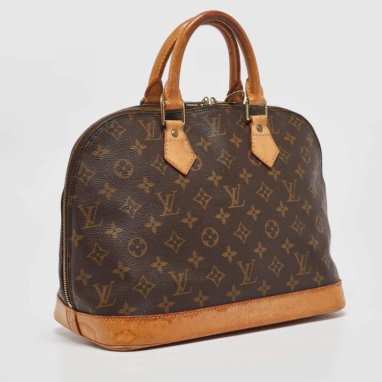 Pre Owned Louis Vuitton Monogram Canvas Alma PM Bag