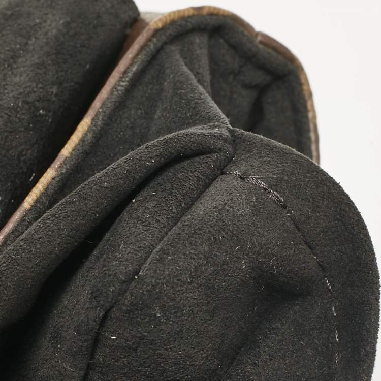 Pre Owned Louis Vuitton Black Monogram Canvas and Leather Locky BB Bag