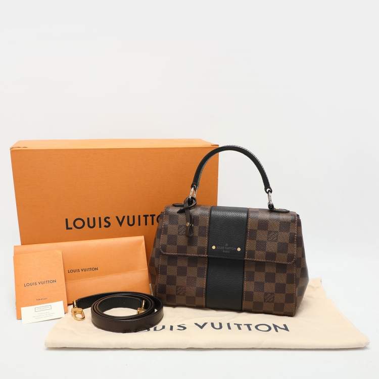 Pre Owned Louis Vuitton Damier Ebene Canvas Bond Street BB Bag 