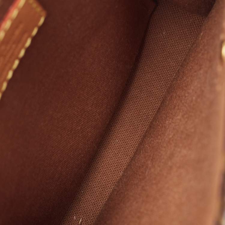 Pre Owned Louis Vuitton Monogram Canvas Petit Sac Plat Bag