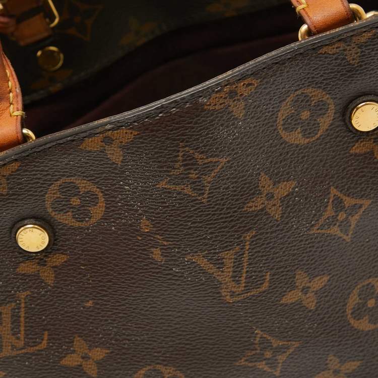 Pre Owned Louis Vuitton Monogram Canvas and Leather Montaigne BB Bag