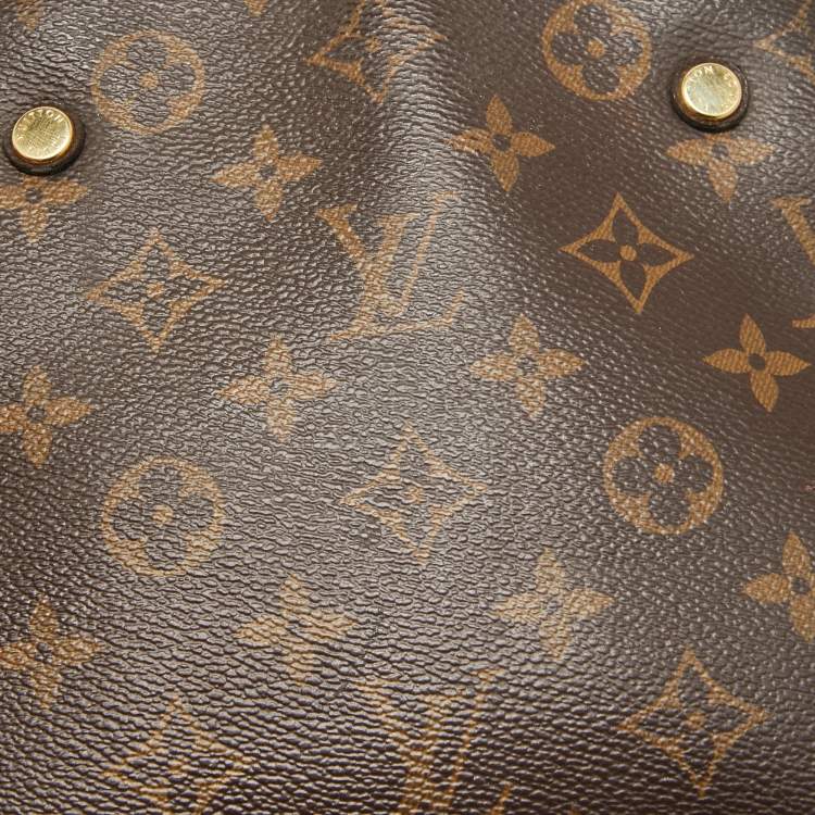 Pre Owned Louis Vuitton Monogram Canvas and Leather Montaigne BB Bag