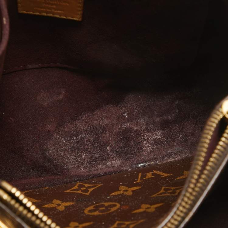Pre Owned Louis Vuitton Monogram Canvas and Leather Montaigne BB Bag
