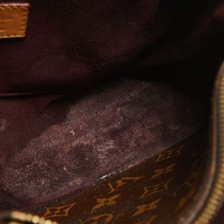 Pre Owned Louis Vuitton Monogram Canvas and Leather Montaigne BB Bag