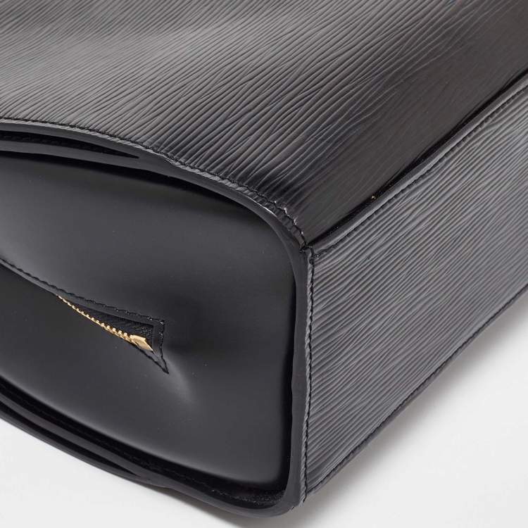 Pre Owned Louis Vuitton Black Epi Leather Pont Neuf PM Bag
