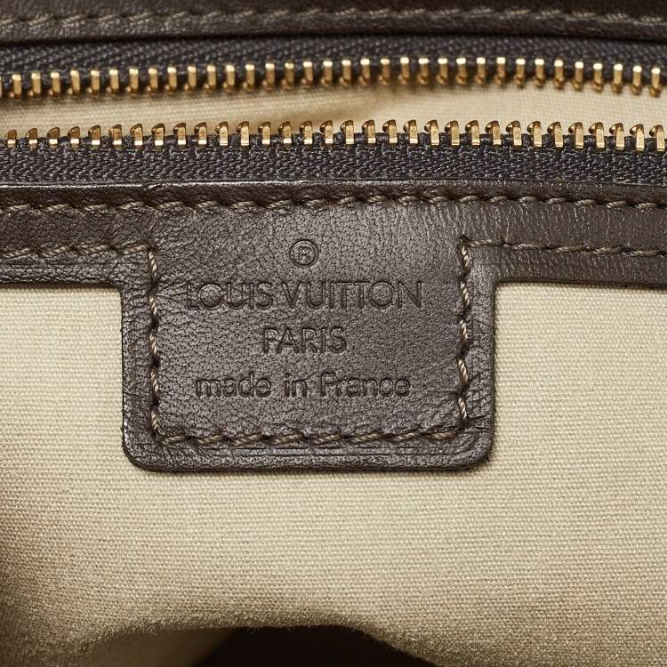 Pre Owned Louis Vuitton Beige/Brown Monogram Mini Lin Canvas Josephine GM Bag