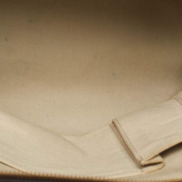 Pre Owned Louis Vuitton Beige/Brown Monogram Mini Lin Canvas Josephine GM Bag