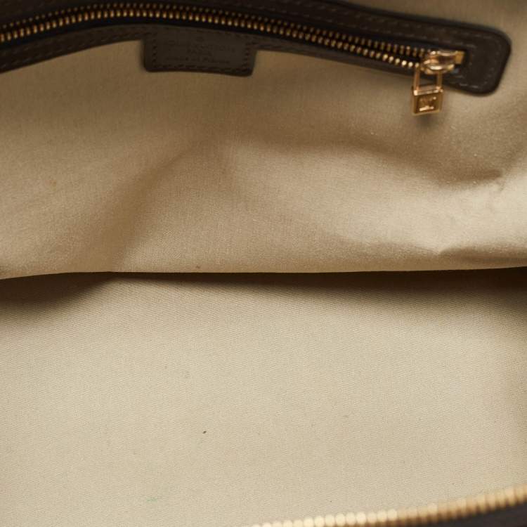 Pre Owned Louis Vuitton Beige/Brown Monogram Mini Lin Canvas Josephine GM Bag