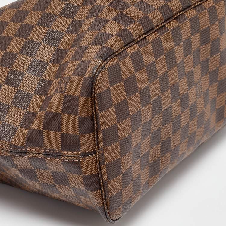 Pre Owned Louis Vuitton Damier Ebene Canvas Neverfull MM Bag