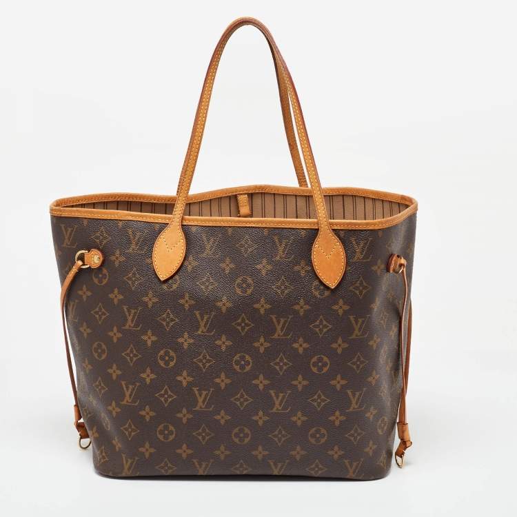 Pre Owned Louis Vuitton Monogram Canvas Neverfull MM Bag