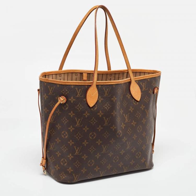 Pre Owned Louis Vuitton Monogram Canvas Neverfull MM Bag