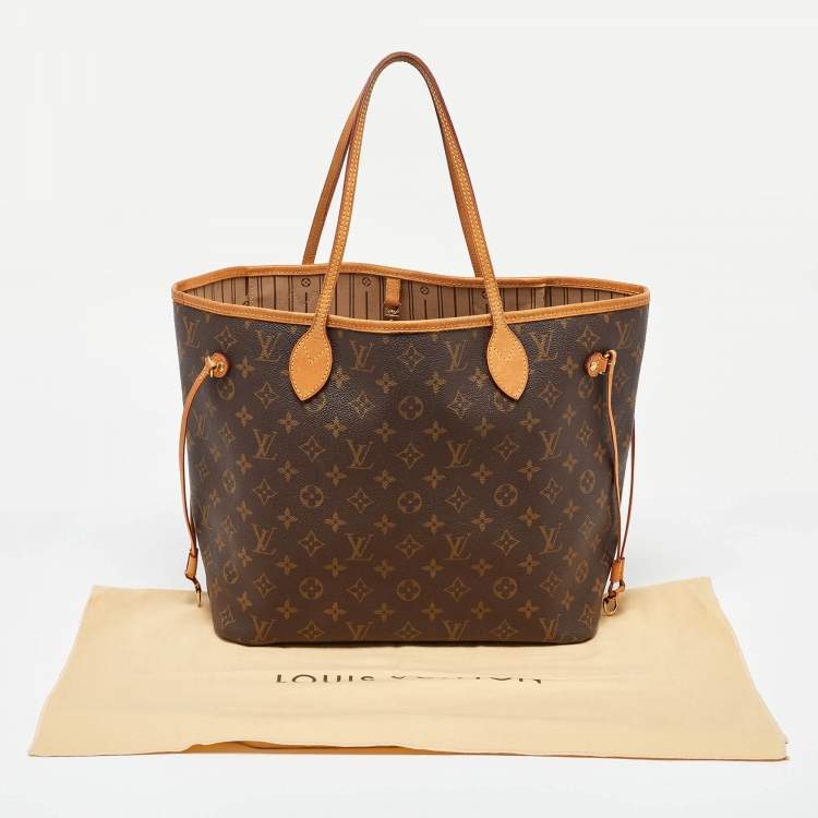 Pre Owned Louis Vuitton Monogram Canvas Neverfull MM Bag