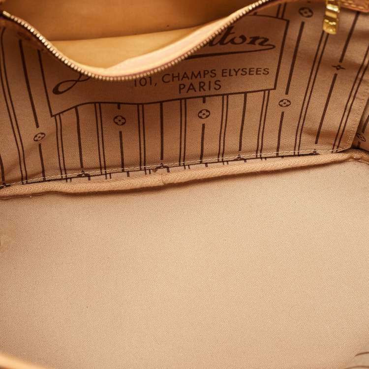 Pre Owned Louis Vuitton Monogram Canvas Neverfull MM Bag