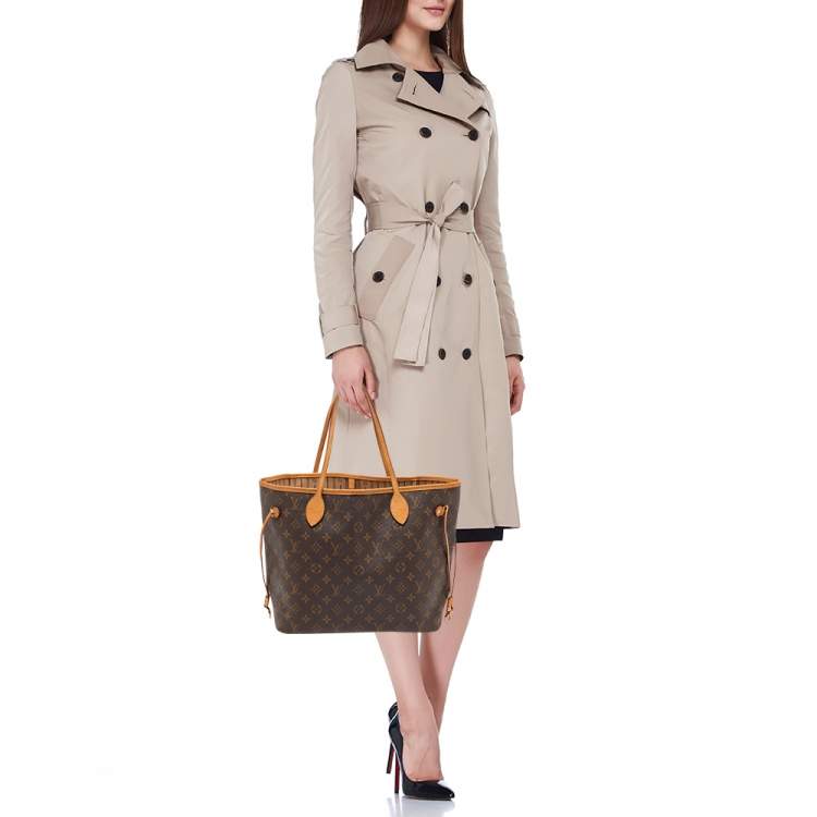 Pre Owned Louis Vuitton Monogram Canvas Neverfull MM Bag