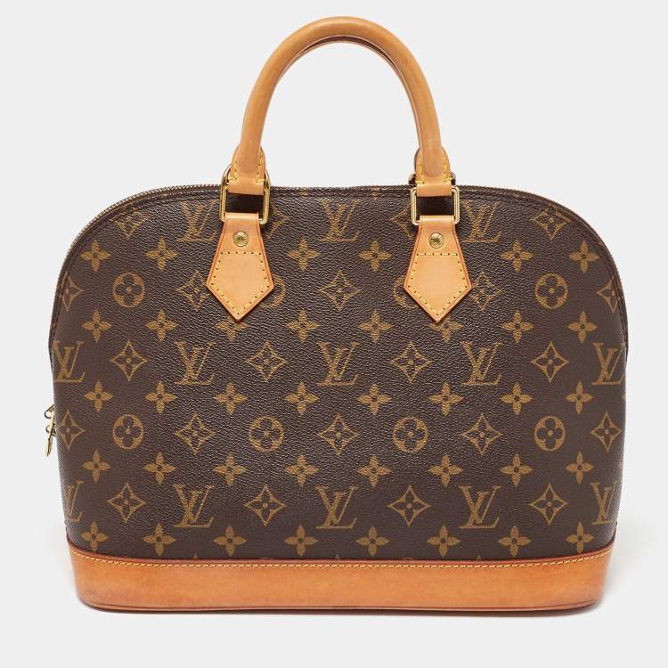 Pre Owned Louis Vuitton Monogram Canvas Alma PM Bag