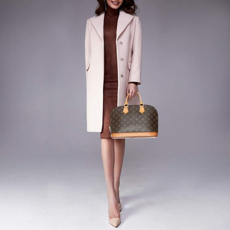 Pre Owned Louis Vuitton Monogram Canvas Alma PM Bag