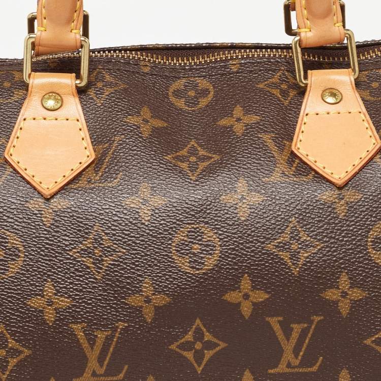 Pre Owned Louis Vuitton Monogram Canvas Speedy 30 Bag