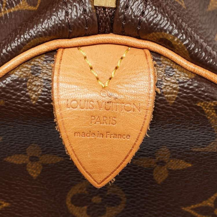 Pre Owned Louis Vuitton Monogram Canvas Speedy 30 Bag