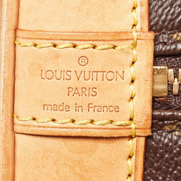Pre Owned Louis Vuitton Monogram Canvas Alma PM Bag