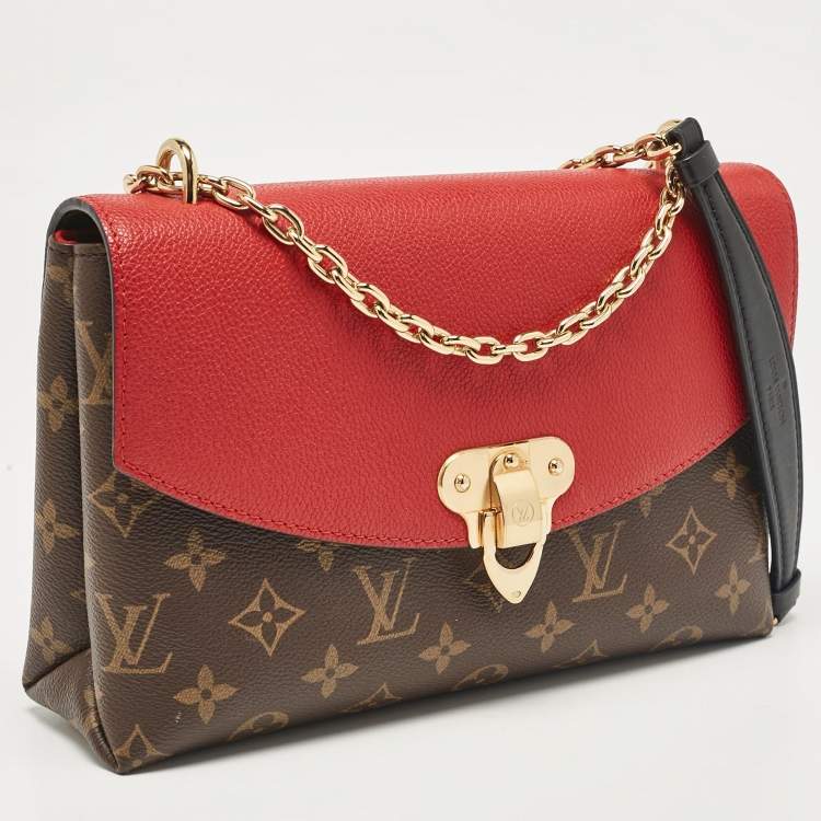 Pre Owned Louis Vuitton Cerise Monogram Canvas and Leather Saint Placide Bag