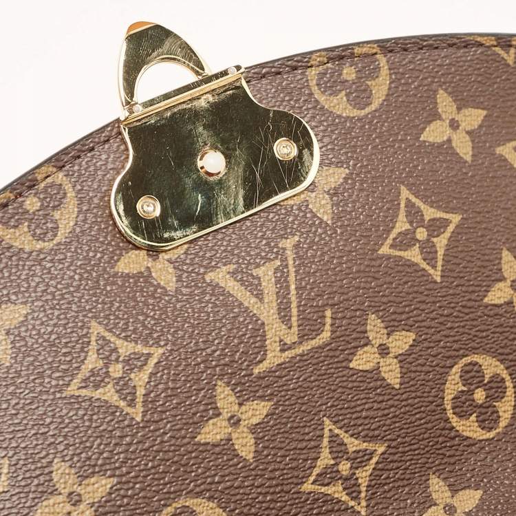 Pre Owned Louis Vuitton Cerise Monogram Canvas and Leather Saint Placide Bag