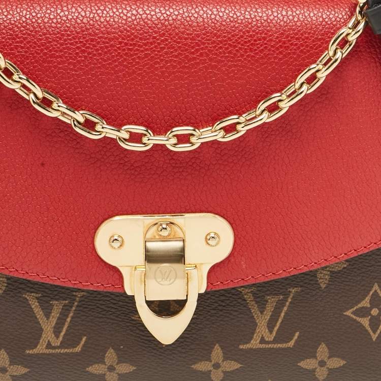 Pre Owned Louis Vuitton Cerise Monogram Canvas and Leather Saint Placide Bag