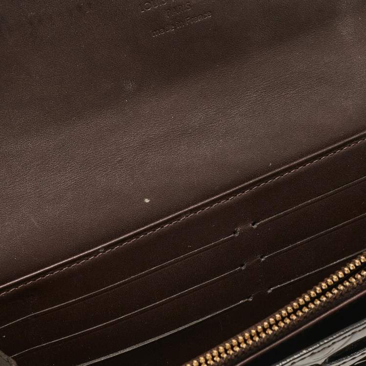 Pre Owned Louis Vuitton Amarante Monogram Vernis Virginia MM Bag