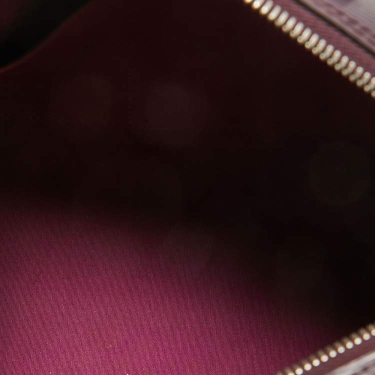 Pre Owned Louis Vuitton Cassis Epi Leather Speedy 30 Bag